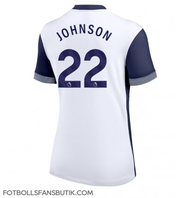 Tottenham Hotspur Brennan Johnson #22 Replika Hemmatröja Damer 2024-25 Kortärmad